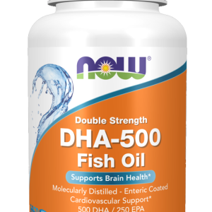 DHA 500 Fish Oil, Double Strength 90 Softgels